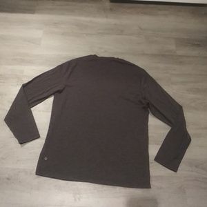 lululemon athletica Shirts - Men's gray LULULEMON Long Sleeve Shirt LARGE lululemon athletica Shirts - Men's gray LULULEMON Long Sleeve Shirt LARGE